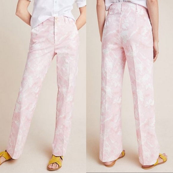 Pink tie pants Clearance